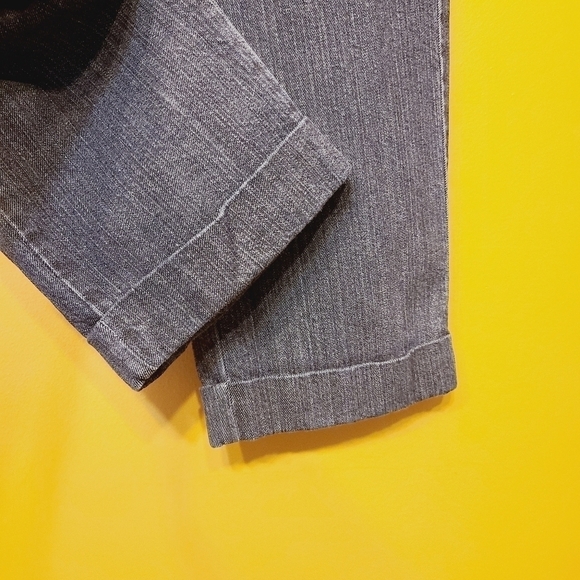 Talbots | Cropped Stretch Jeans w/ Cuffs (Size 8) - Picture 8 of 12